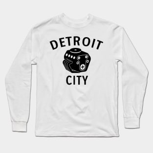 Detroit Motor City T Shirt Long Sleeve T-Shirt